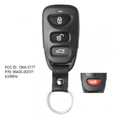 Remote Key Fob 3+1B 433MHz for Kia Optima 2010-2011 FCC ID: OKA-311T