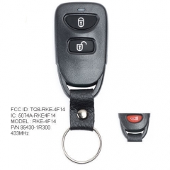 95430-1R300 Upgraded Keyless Entry Remote Transmitter Fob for Hyundai Accent 2014-2017 TQ8-RKE-4F14