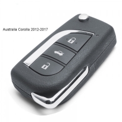 Upgraded Remote Key Fob 314.4MHz 4D72 for Australian Toyota Corolla 2012-2017