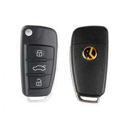 XHORSE English Version A6 Q7 Style Universal Remote Key Fob 3 Button for VVDI Key Tool ,X003 Series