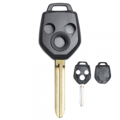 Remote Key Shell Case Fob 3 Button for Subaru 2012-2017 Keyway B110
