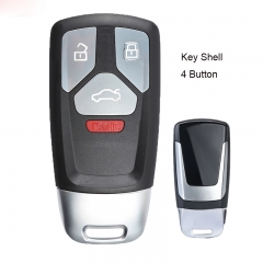 4 Button Smart Remote Key Shell Case Fob for Audi TT A4 A5 S5 Q5 Q7 SQ5 2017- up