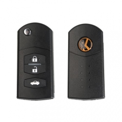 XHORSE English Version Mazda Style Universal Remote Key Fob 3 Button for VVDI Key Tool VVDI2