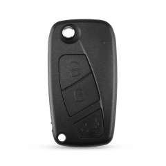 Flip Remote Key Shell 3 Button for Fiat