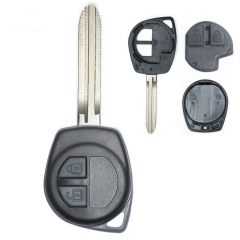 Remote Key Shell 2 Button for Suzki Grand Vitara Swift With Button Rubber