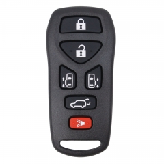 Remote Key Shell 6 Button for Nissan Quest 2004-2009