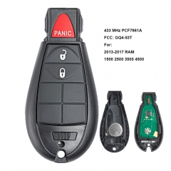Remote Key Fob for Dodge RAM 1500 2500 3500 13-17 With Remote Start GQ4-53T