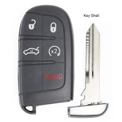Smart Remote Key Shell 4+1 Button for Chrysler