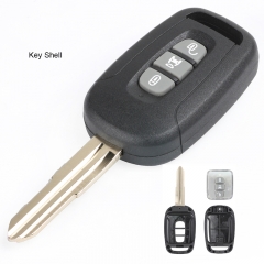 Replacement  3 Button Remote Key Blank Shell Case for Chevrolet Captiva