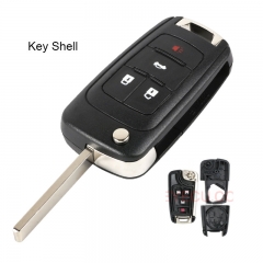 Remote Key Shell 4 Button for Chevrolet/Opel/Buick HU100 Blade