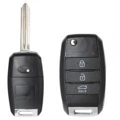Modified Smart Flip Remote Key Shell 3 Button for Kia K3