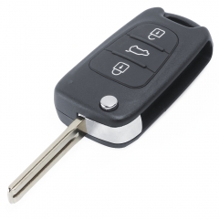 Flip Remote Key Shell 3 Button for Kia Sportage