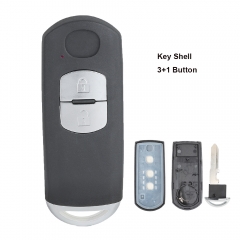 Remote Key Shell Case Fob 2  Button for Mazda 3 5 6 CX5 CX3 CX-9 MX-5 Miata