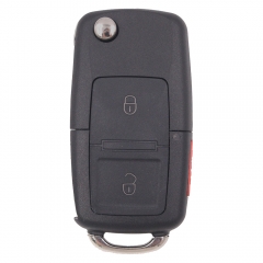 Flip Remote Key 315MHZ/433MHz ID46 2+1 Button VW B5 Style for Hyundai Tucson