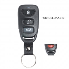 Remote Control Key Fob 3+1 Button 315MHz for Hyundai Sonata Elantra 2006-2010 FCC: OSLOKA-310T