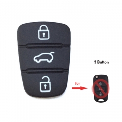 Remote Rubber 3 Button for Hyundai I30
