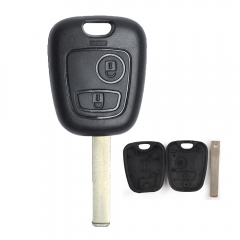 Remote Key Shell 2 Buttons for Peugeot 307 No Logo (HU83/VA2)