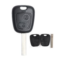 Remote Key Shell 2 Button for Citroen No Logo