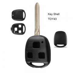 Key Shell 3 Button for Toyota (without the words and Logo)