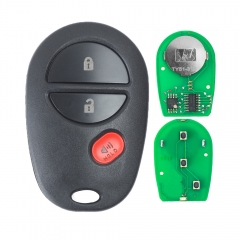 Remote Car Key 3 Button for Toyota Highlander 2008-2011