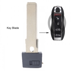 Smart Remote Emergency Key Blade Insert for Porsche Cayenne Panamera 911 Prox