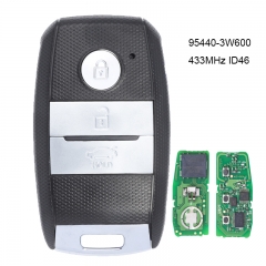 Smart Remote Key Fob 3 Button 433MHz ID46 Chip for Kia K5 Sportsge 2013-2016 FCCID：95440-3W600 / 2T520