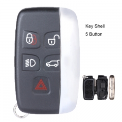 Smart Remote Key Shell 5 Button for Jaguar XJ XJL XF