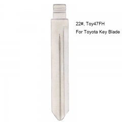 10PCS KEYDIY Universal Remotes Flip Blade 22#, Toy47FH for Toyota