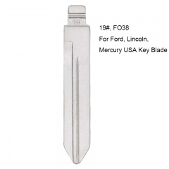 10PCs KEYDIY Universal Remotes Flip Blade 19#, FO38 for Ford, Lincoln,Mercury USA