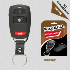 Replacement Remote Key Fob Shell Case 2+1 Button for Hyundai Kia SV3-10006023