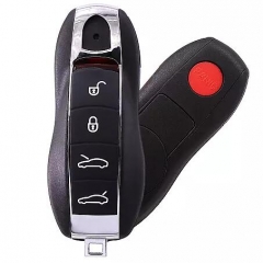 Keyless Go 4+1 Button Remote Key ASK 315MHz PCF7945P 49 Chip for Porsche Panamera HU66 FCC ID: KR55WK50138