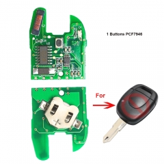Remote Key Board 1 Buttons PCF7946 433MHz for Renault