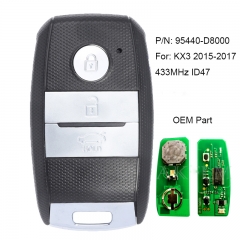 Genuine Remote key Fob 433MHz ID47 for Kia KX3 2015-2017 P/N: 95440-D8000