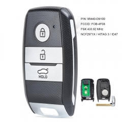 Keyless Go Smart Remote Car Key Fob 433MHz ID47 for KIA Sportage 2016 2017 P/N: 95440-D9100 FCCID: FOB-4F08