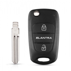3 Button Folding Remote Key Shell for Hyundai Elantra 2010-2015