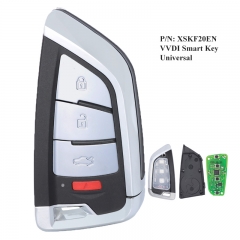 XHORSE 4 Buttons VVDI Universal Remotes Smart Key with Proximity Function VVDI Memoeial Knife Style P/N: XSKF20EN