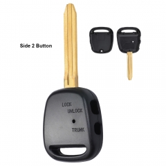 Remote Key Shell Side 2 Button for Toyota TOY43