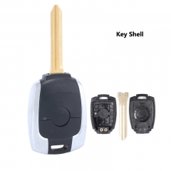 Remote Key Case Shell 2 Button Fob for SsangYong Actyon Kyron Rexton