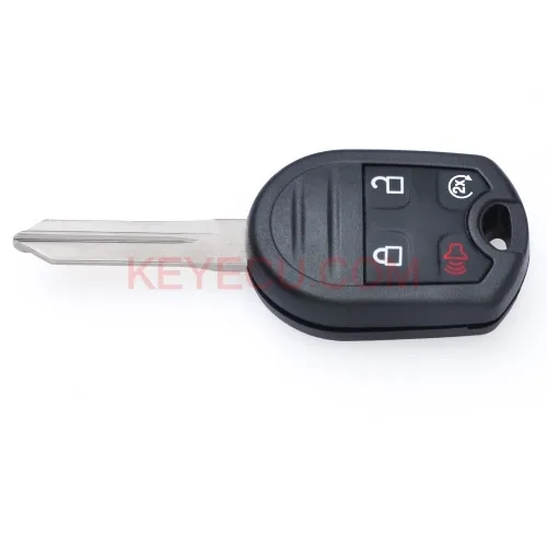 Remote Key Shell Case Fob 4 Button for 2011-2016 Ford Explorer F150 F250 F350 Remote Key Shell Case Fob 4 Button for 2011-2016 Ford Explorer F150 F250 F350
