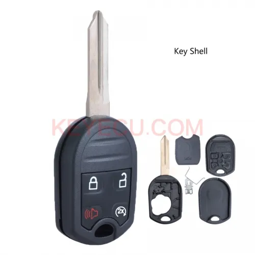 Remote Key Shell Case Fob 4 Button for 2011-2016 Ford Explorer F150 F250 F350 Remote Key Shell Case Fob 4 Button for 2011-2016 Ford Explorer F150 F250 F350