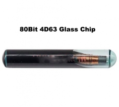 10PCS/lot Aftermarket 80Bit 4D63 Chip Glass Auto Transponder Chip for Ford Mazda