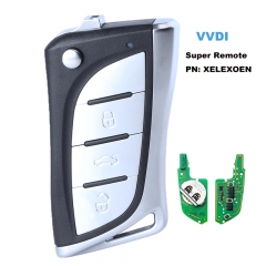 Xhorse (Super Remote) 4 Button for VVDI Remote Key Tool VVDI Mini Key Tool, VVDI2 Supermodel Machine P/N: XELEXOEN