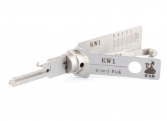 LISHI Civil lock Pick Tool KW1 2 IN 1 Tool