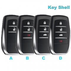 Smart Remote Key Shell 2B/2+1B/3B/3+1 Button for Toyota Camry RAV4 Crown Highlander Corolla