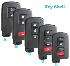 Smart Remote Key Shell for Toyota Camry Avalon