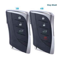 Smart Remote Key Shell 3B/ 4 Button for Lexus ES300h ES350 ES200 ES260 LS350 LS500h