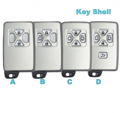 Replacement Smart Card Remote Key Shell Case Fob 2B/3B/4B/5Button for Toyota