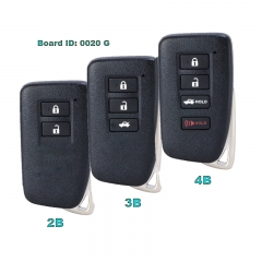 Smart Key Transmitter for Lexus NX300H NX200T NX300 2015-2018 P/N: 89904-78140 2110 AG Board