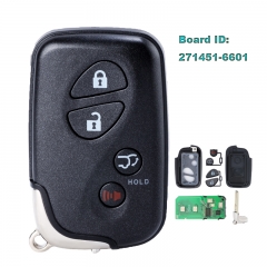 Board ID: 271451-6601 GNE Smart Remote Key Fob for Lexus LX570 2008 2009 2010 2011 2012 2013 2014 2015 2016 FCCID: HYQ14AEM 314.3MHz / 433MHz