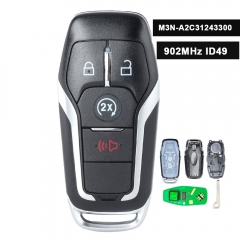 M3N-A2C31243300 for Ford Explorer 2016 2017 Remote Key Fob 164-R8140 902MHz